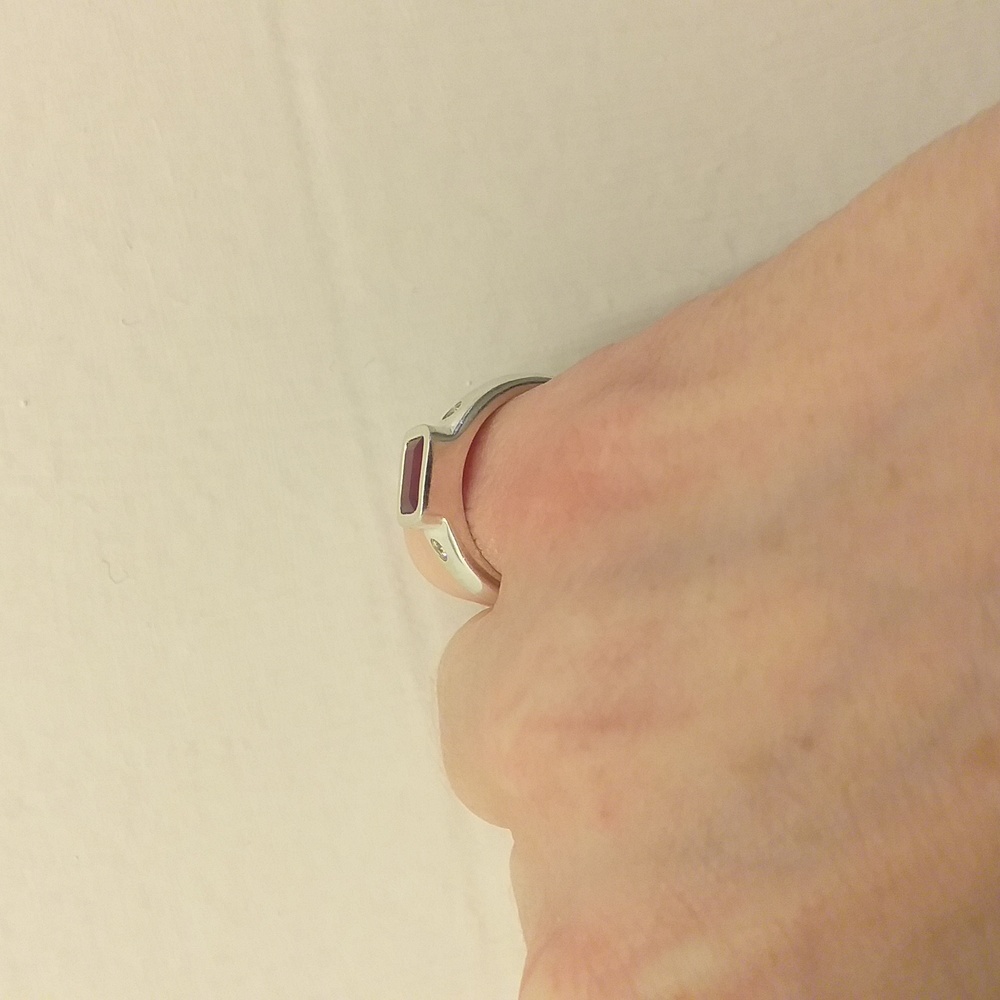 Cabo Delgado New  ruby ring with diamonds 1.5CT - Picture 6 of 6